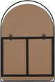 Renwil® Maniola Matte Black Accent Mirror-3