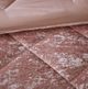 Olliix by Intelligent Design Felicia Blush Full/Queen Velvet Comforter Set-5
