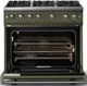 Viking® 5 Series 36" Martini Pro Style Gas (LP) Range with Polished Chrome Trim-1
