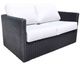CabanaCoast® Customizable York Wicker Outdoor Loveseat-0