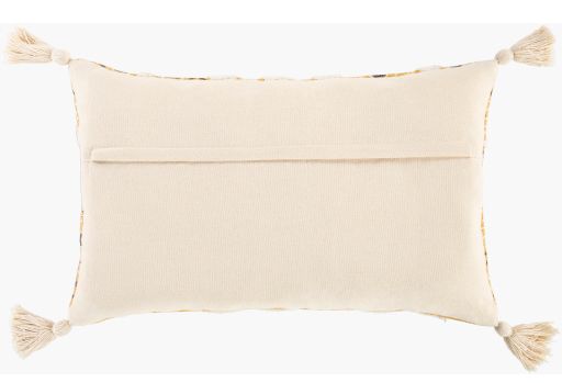 Surya Binga Saffron 14"x22" Toss Pillow with Polyester Insert-2