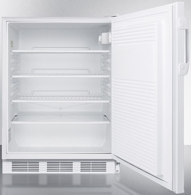 Accucold® by Summit® 5.5 Cu. Ft. White Under the Counter Refrigerator-2