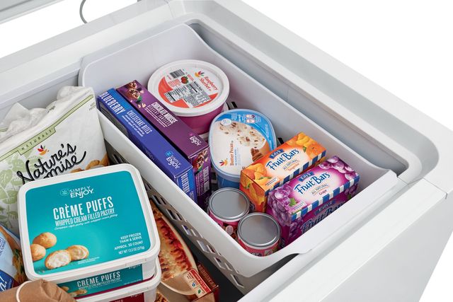 Frigidaire® 19.8 Cu. Ft. White Chest Freezer-4