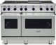 Viking® 7 Series 48" Arctic Grey Pro Style Liquid Propane Range with 12" Reversible Griddle-0