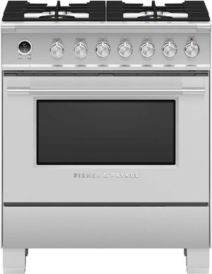 Fisher & Paykel OR30SCG6X1 dual fuel range