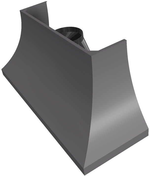 Vent-A-Hood® Designer Series 66" Gunsmoke Wall Mounted Range Hood-1