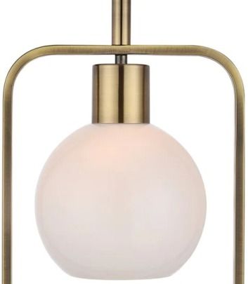 Harp & Finial® Crosby Antique Brass Table Lamp-1