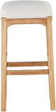 Forty West Everett Brown/Putty Bar Stool-2