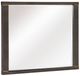 Mazin Furniture Scarlett Brownish Gray Dresser Mirror-1