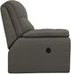 La-Z-Boy® Morrison Silver Manual Reclining Loveseat-2