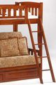 Night & Day Furniture™ Spices Bedroom Cherry Cinnamon Futon Bunk Bed-1