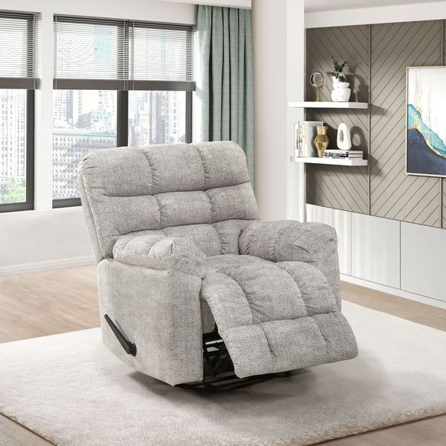 Mazin Furniture Wylan Beige Manual Glider Recliner-2