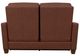 La-Z-Boy® Quinault Chestnut Leather Power Reclining Loveseat with Headrest-4