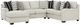 Signature Design by Ashley® Huntsworth 4-Piece Dove Gray Left-Arm Facing Sectional and Chaise-0