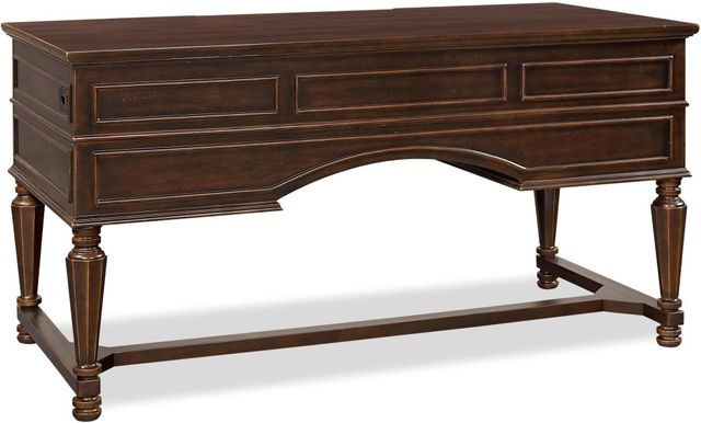 Aspenhome® Weston 60" Half-Ped DeskWeston Brown Ale 60" Half-Ped Desk-1