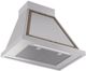 Ilve® Nostalgie II Noblesse 30" Stainless Steel Wall Mounted Range Hood with Burnished Trim-1