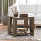 Classic Home Troy Brown End Table-1