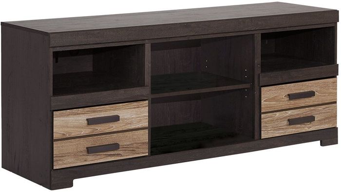 Harlinton Warm Gray Large TV Stand