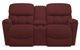 La-Z-Boy® Kipling Claret Power Reclining Loveseat with Console-0