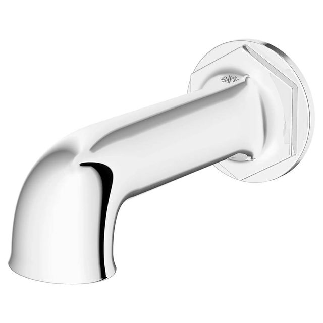 DXV Oak Hill® Polished Chrome Wall Mount Bathtub Spout-2