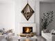 Cal® Lighting & Accessories Arezzo Wood Chandelier-1