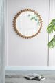 A & B Home Jasper Brown Bead Mirror-5