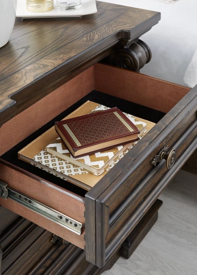 Signature Design by Ashley® Maylee Dark Brown Nightstand-2