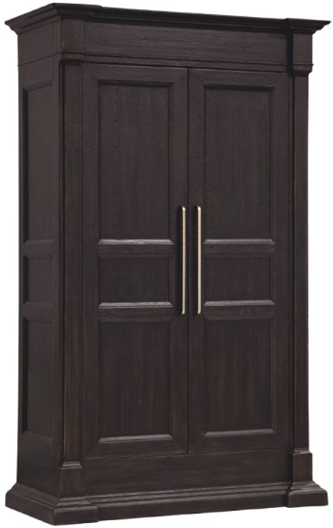 Hooker® Furniture Driftwood Burnt Timber Wardrobe-0