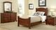 Vaughan-Bassett Hamilton Franklin Cherry Youth Twin Storage Footboard-2