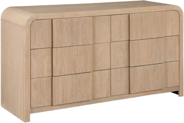 Meridian Furniture Fluted Natural Dresser-0