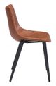 Zuo Modern Daniel Vintage Brown Dining Chair-4