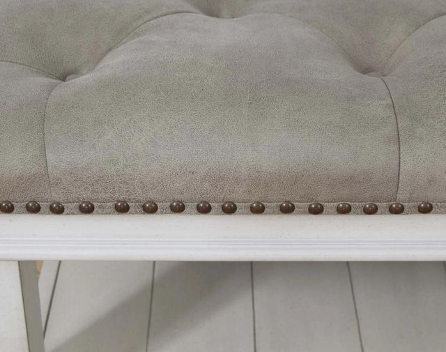 Signature Design by Ashley® Kanwyn Whitewash Ottoman-3