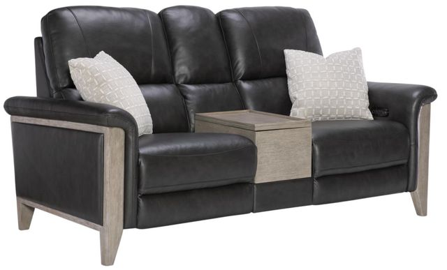 Legacy Classic Esme Halifax Flax/Ravello Iron Power Reclining Loveseat with Swivel Console-0