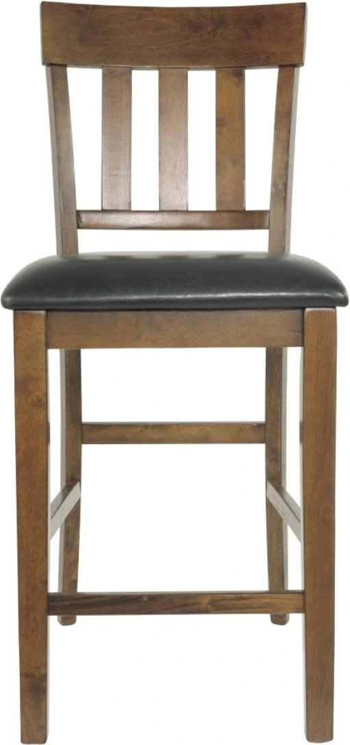 Signature Design by Ashley® Ralene Medium Brown Upholstered Counter Stool-1