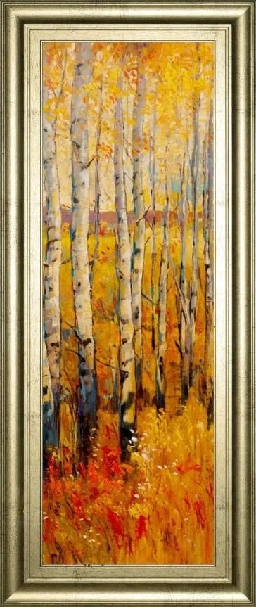 Classy Art Vivid Birch Forest II by Tim Otoole Wall Art-0