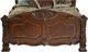 Michael Amini® Windsor Court® Vintage Fruitwood Eastern King Mansion Panel Bed-0