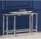 Mazin Furniture Lyrica Clear Glass Sofa Table-1