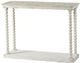 A & B Home Antique White Console Table -0