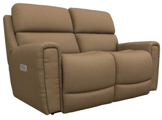 La-Z-Boy® Apollo Toast Power Reclining Loveseat with Headrest and Lumbar-0