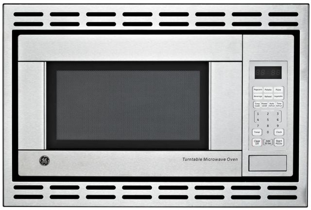 GE® 1.1 Cu. Ft. Stainless Steel Built In Microwave-0