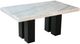 Steve Silver Co. Camila White Counter Table with Ebony Base-0