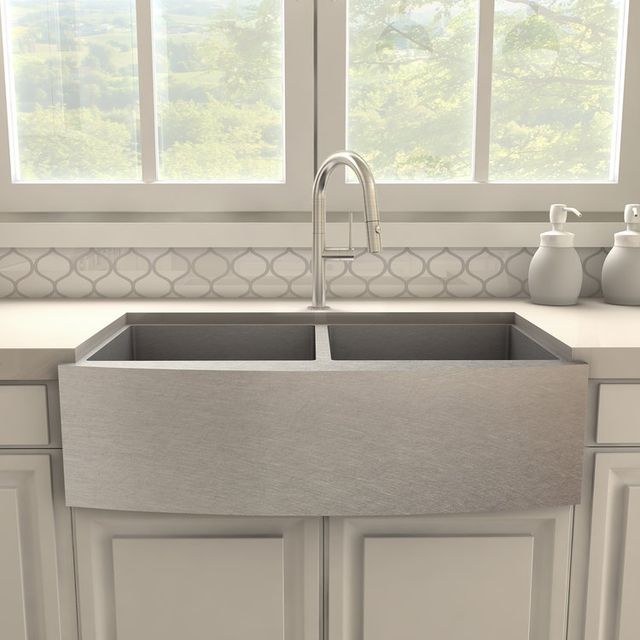 ZLINE Voltaire Brushed Nickel Pull Down Single Handle Kitchen Faucet-3