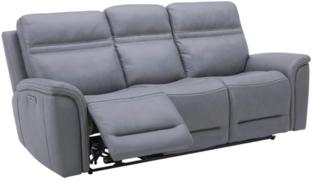 Liberty Furniture Cooper Blue Gray Power Reclining Sofa-1
