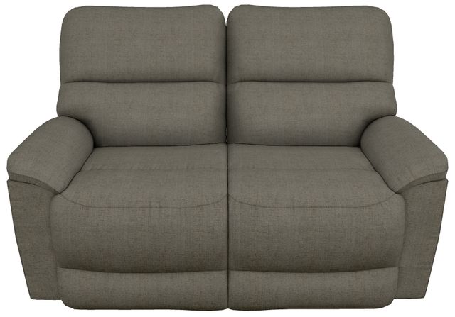 La-Z-Boy® Brooks Gray Manual Reclining Loveseat-1