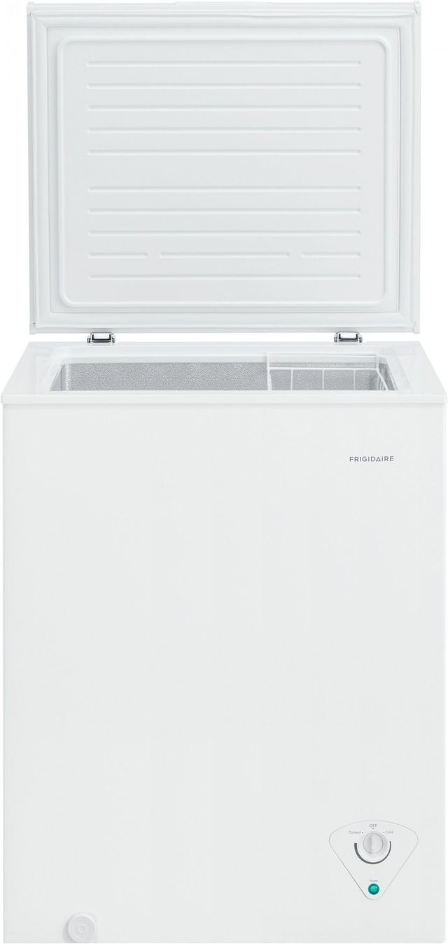 Frigidaire® 5.0 Cu. Ft. White Chest Freezer-1