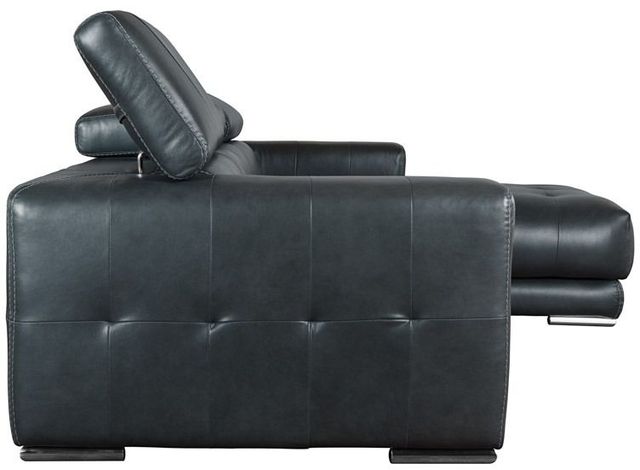 Fornirama 340 2-Piece Black Sectional with Adjustable Headrest Set-3