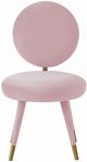 TOV Furniture Kylie Bubblegum Velvet Dining Chair-1