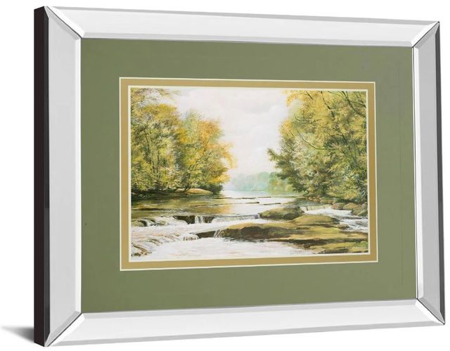 Classy Art Fireman’s Park by Bruce Nawrocke Mirror Framed Wall Art-1