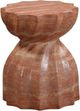 TOV Furniture Turin Red Concrete Indoor/Outdoor Stool-0