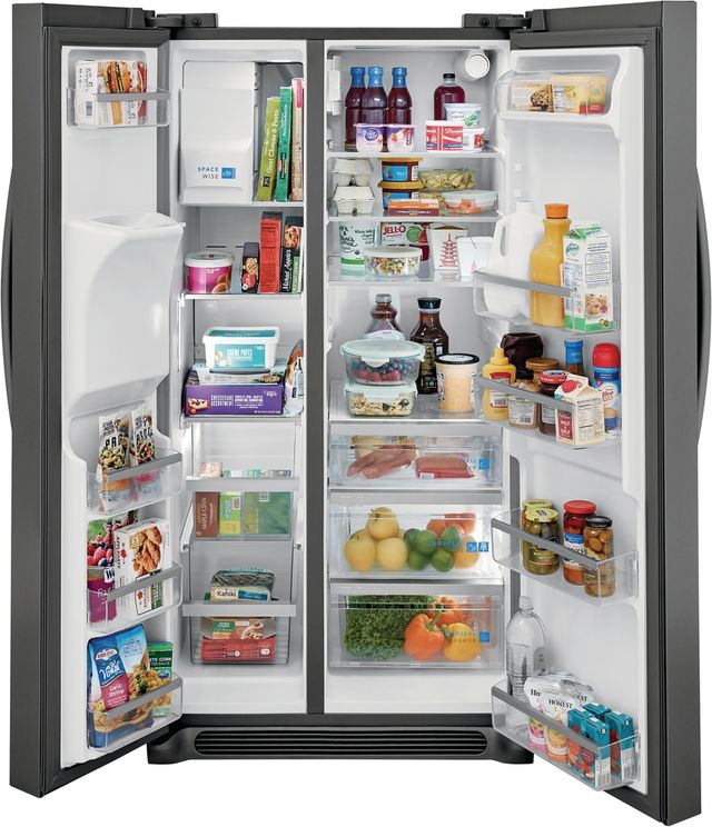 Frigidaire Gallery® 36" 25.6 Cu. Ft. Black Stainless Steel Side-by-Side Refrigerator-4